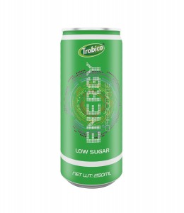 250ml alu low sugar energy drink